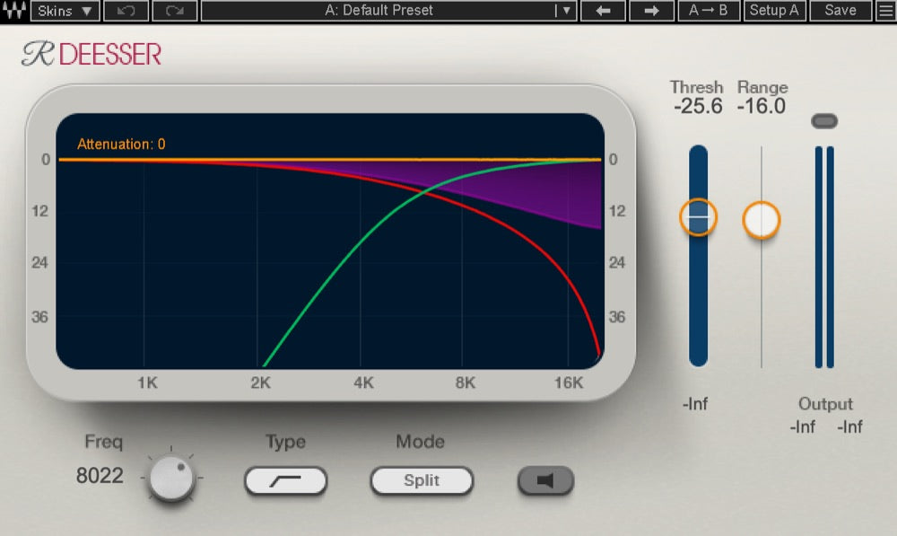 RDeEsser plugin interface