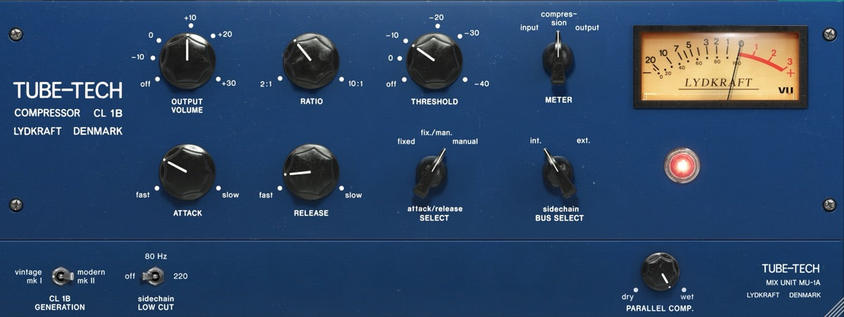 Tube-Tech plugin interface